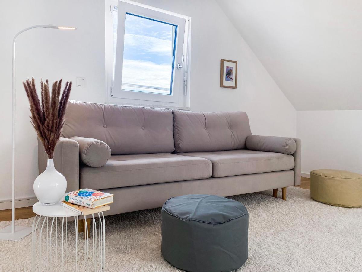 Modern & Stylisch - Penthouse-Feeling Nahe Flughafen Muenchen Apartment Freising Ngoại thất bức ảnh