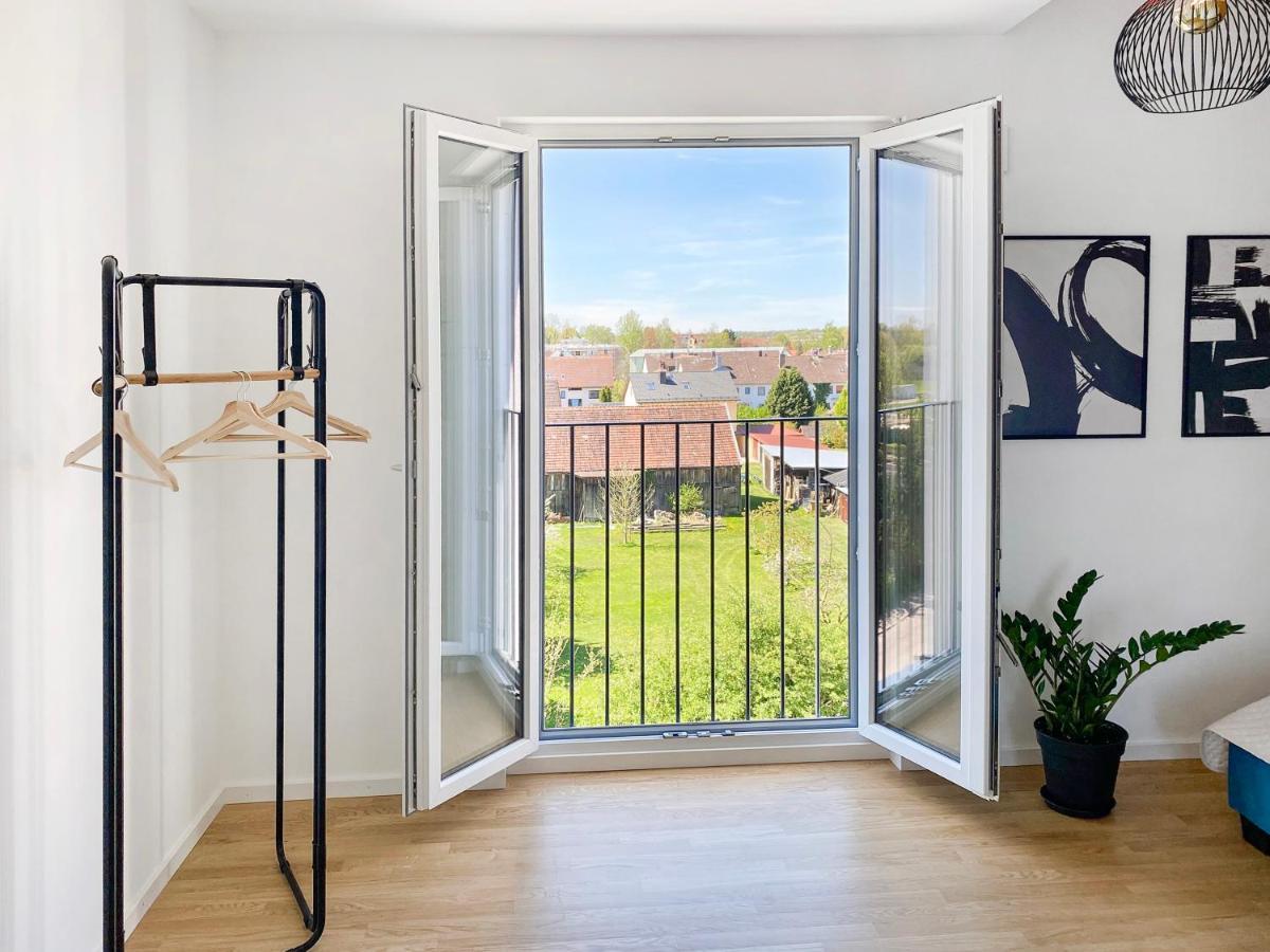 Modern & Stylisch - Penthouse-Feeling Nahe Flughafen Muenchen Apartment Freising Ngoại thất bức ảnh