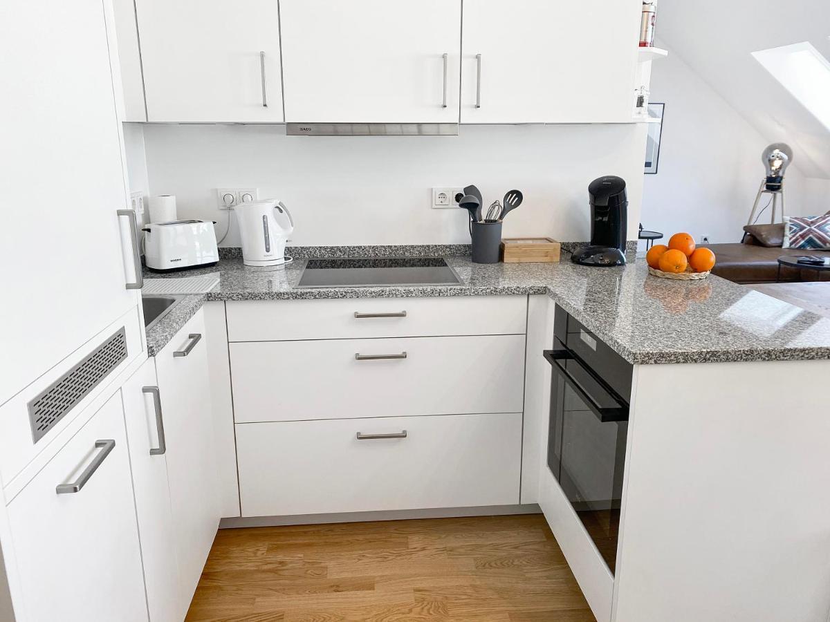 Modern & Stylisch - Penthouse-Feeling Nahe Flughafen Muenchen Apartment Freising Ngoại thất bức ảnh