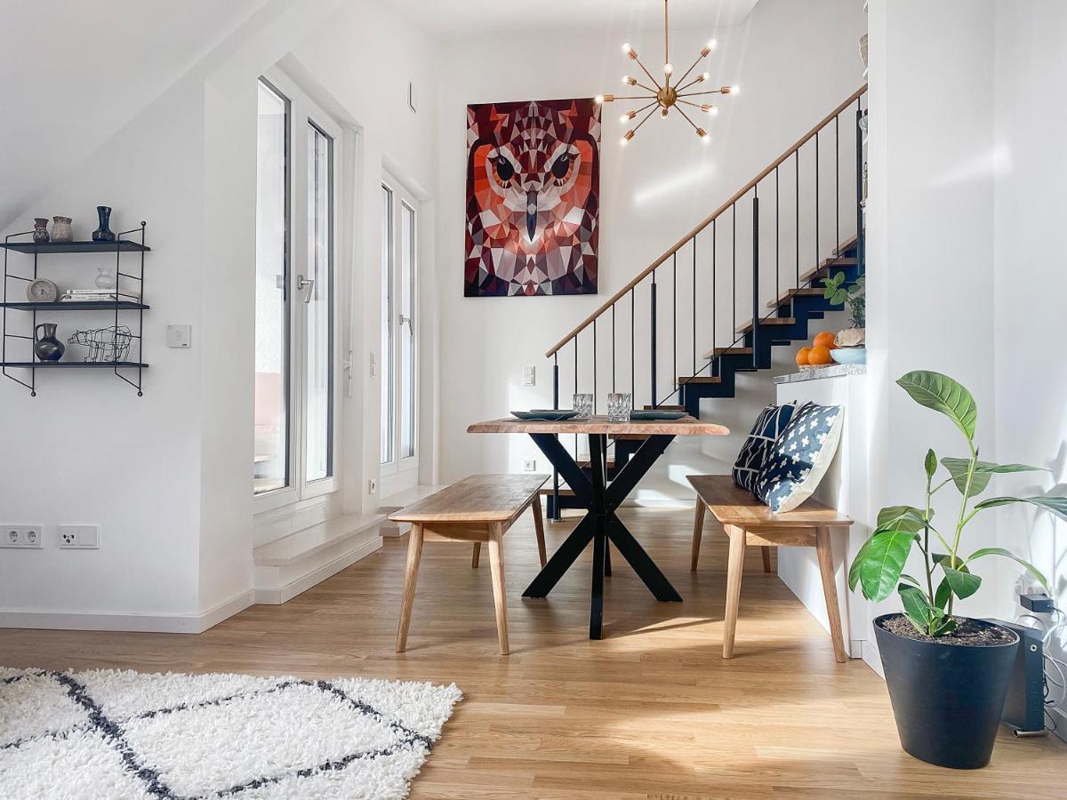 Modern & Stylisch - Penthouse-Feeling Nahe Flughafen Muenchen Apartment Freising Ngoại thất bức ảnh